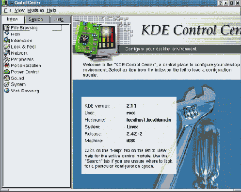 

 KDE
