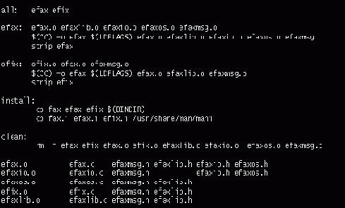 

Efax  Linux
